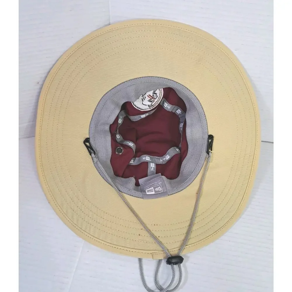 Florida State Seminoles Bucket Hat New Era One Size Fits All NCAA Logo Sun Cap